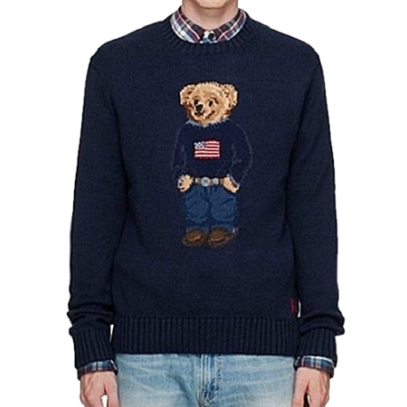 랄프로렌 polo ralphlauren 네이비 폴로 베어 스웨터