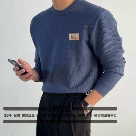 BURBER*Y  하이브 엠보 캐시 라운드