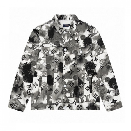 LOUIS VUITTON  LV 백로고 데님자켓