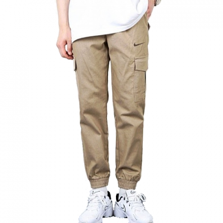 NIKE  물결로고 워싱 카고 스판 조거팬츠