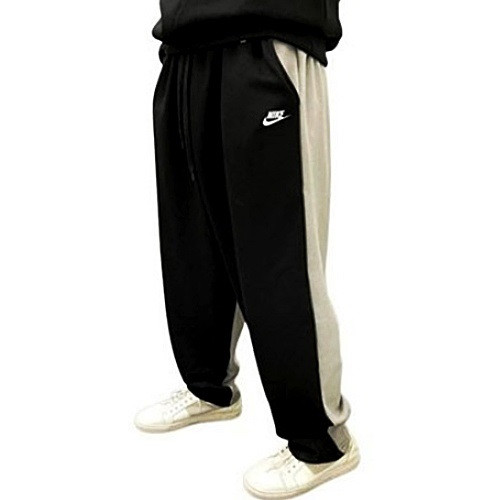 NIKE  쭈리 배색 와이드 팬츠