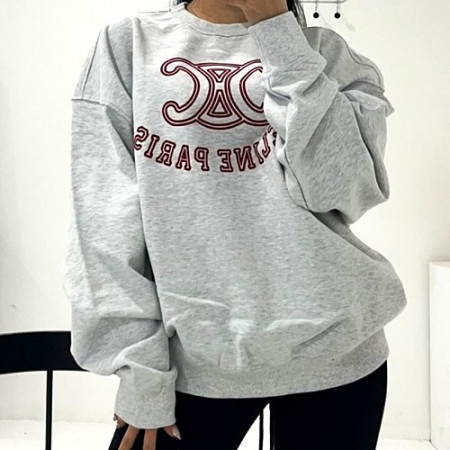 CELI*E  트리피옹 파리 오버핏 맨투맨