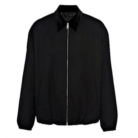 프*다 PRADA 모노플라크 울블루종 자켓