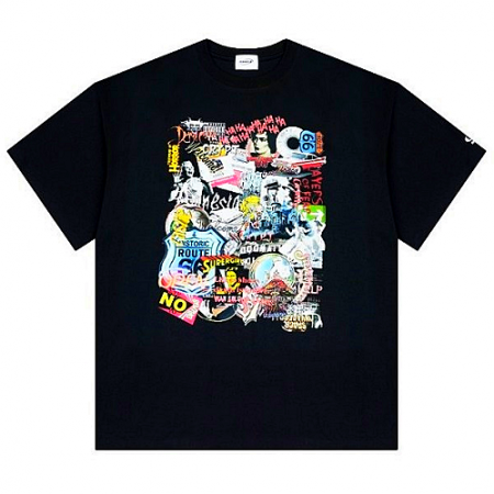 그레일즈 GRAILZ 콜라주로고 티셔츠