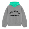 FEAR OF GOD ESSENTIALS 콤바인나일론 후디