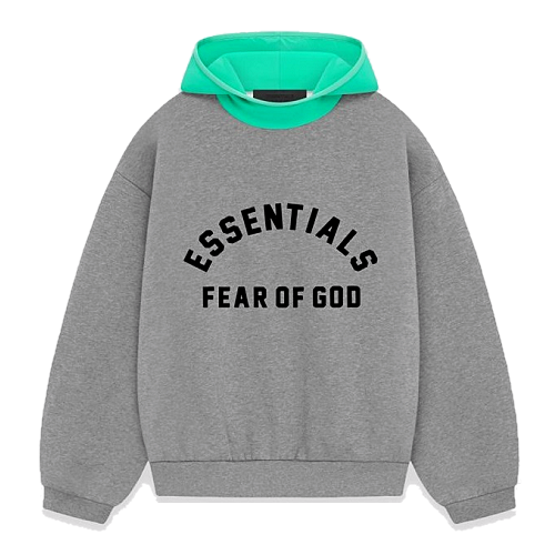 FEAR OF GOD ESSENTIALS 콤바인나일론 후디