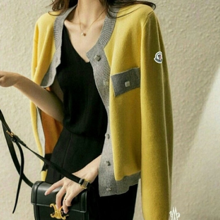 몽클*어  옐로우가디건