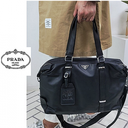 프*다 디본 레더 크로스백