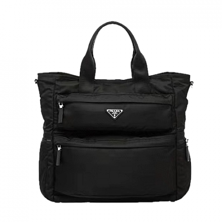 프*다 PRADA 로고 토트백