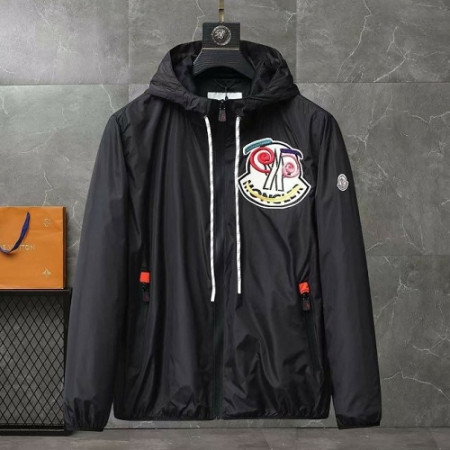 몽클*어  페이스 더블 로고 자켓