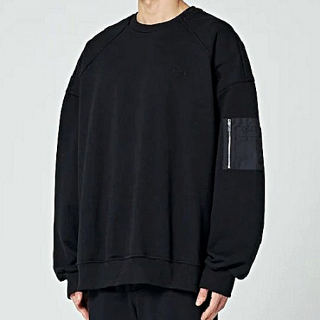 준지 Juun.J 숄더 사이드슬릿 스웻셔츠