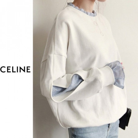 CELI*E  프릴레이어드 맨투맨