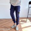 STONE ISLA*D  데님 하프밴딩 조거팬츠