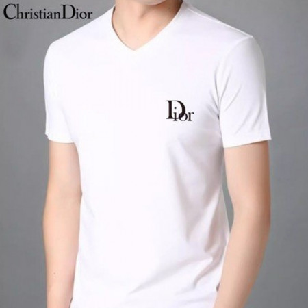 DI*R  로고 v넥 티셔츠