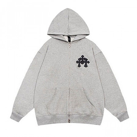 크롬*츠 Chrome hearts 세미트리 크로스 후디집업