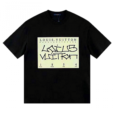 루이*통 LOUIS VUITTON 스퀘어 자수 로고 반팔