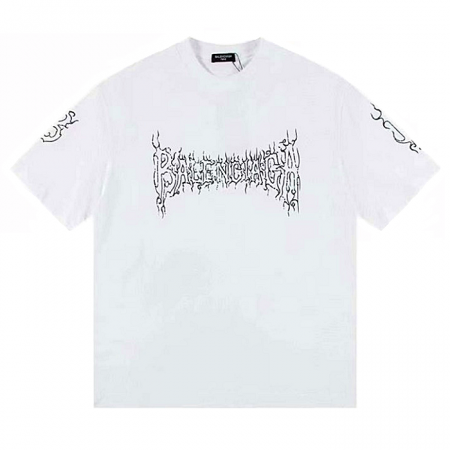 발렌시*가 BALENCIAGA 다크 웨이브 반팔