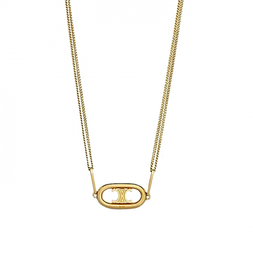 CELINE 패턴 MAILLON TRIOMPHE 넥클리스