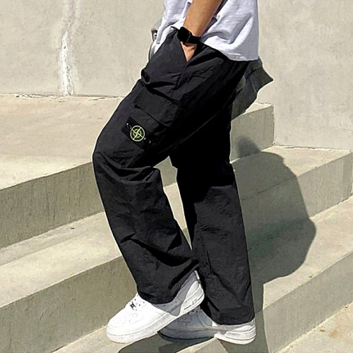 스톤아일*드 STONE ISLAND 카고 와이드 팬츠
