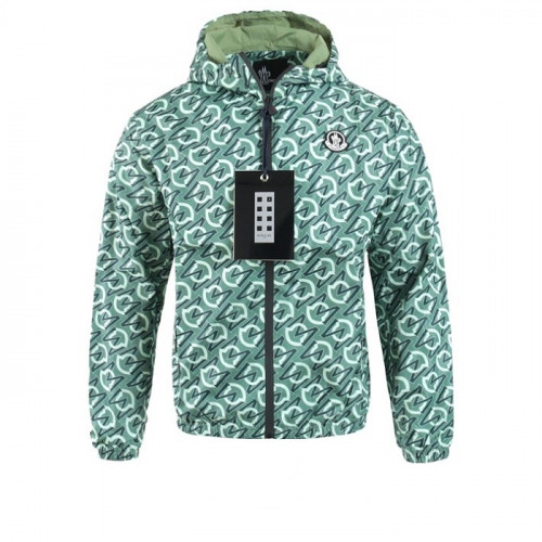 몽클*어   24SS 전판 로고 나염 바람막이