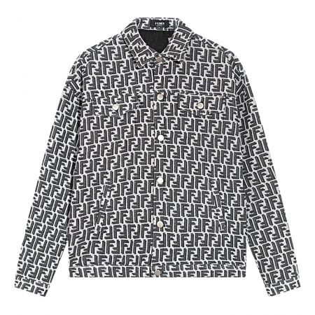 FENDI 쟈카드주카 패턴드 자켓