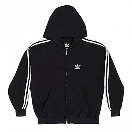 BALENCIAGA x ADIDAS 플레임로고 후디집업
