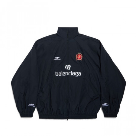 BALENCIAGA 파리 사커 트랙수트 재킷 블랙