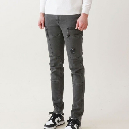 CP 컴*니   남성 버튼포켓 카고 밴딩팬츠