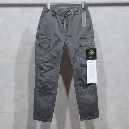 스톤 아일*드   피그먼트 카고 일자 팬츠