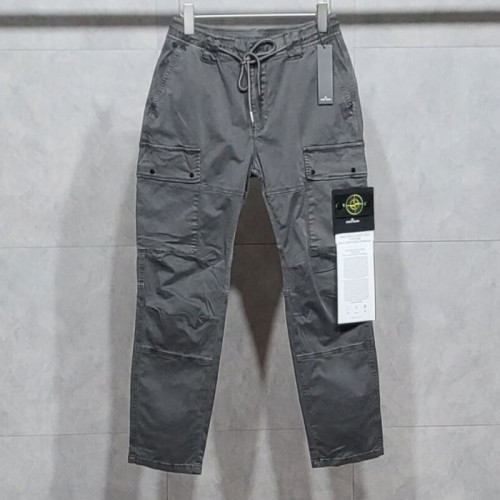 스톤 아일*드   피그먼트 카고 일자 팬츠