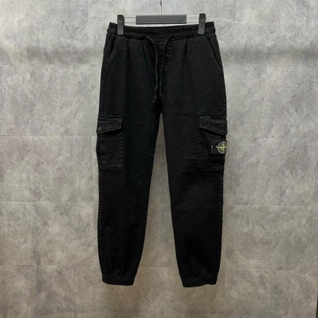 스톤 아일*드   와펜 패치 카고 조거팬츠