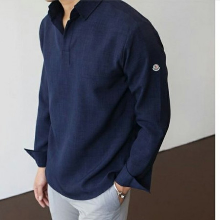 몽클*어  히트 반오픈셔츠