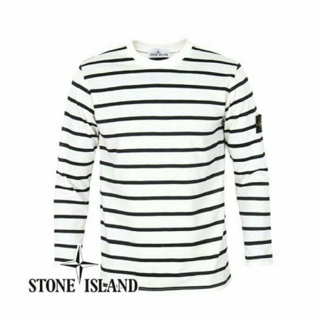 STONE ISLA*D  쭈리 굵은단가라 긴팔