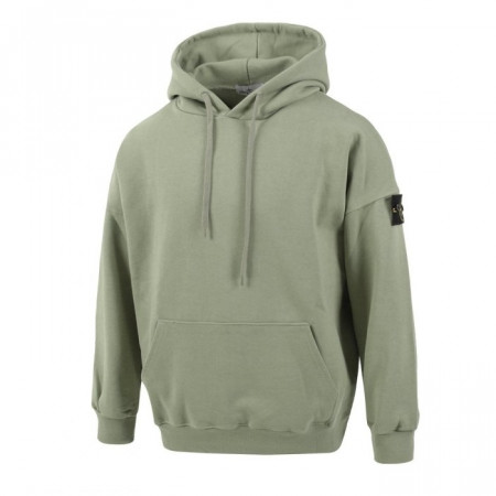 STONE ISLA*D  헤비쭈리  오바핏 와펜 후드