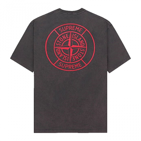 슈프림 SUPREME  x STONE 디렉션로고 티셔츠