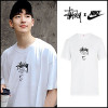 STUSSY x NIKE ZR 플리스 크루넥 티셔츠