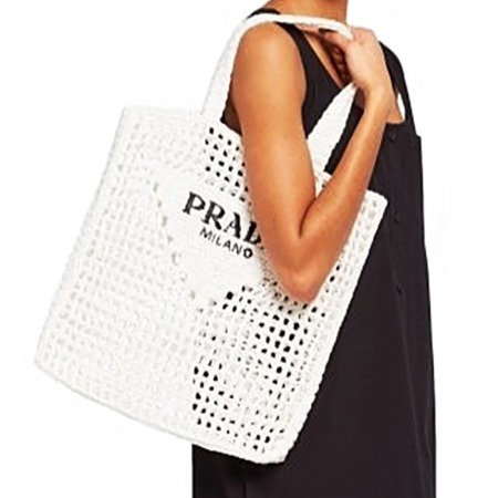 PRA*A   라피아 토트백 그물백 왕골가방
