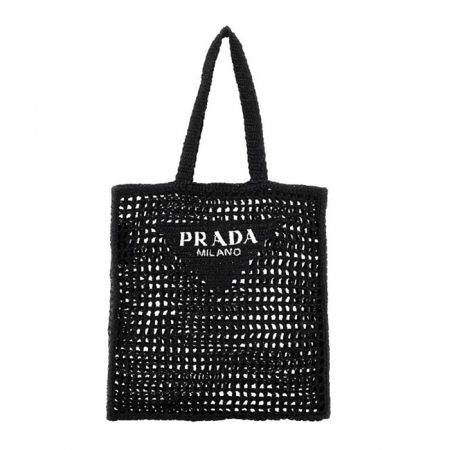 PRA*A   라피아 토트백 그물백 왕골가방