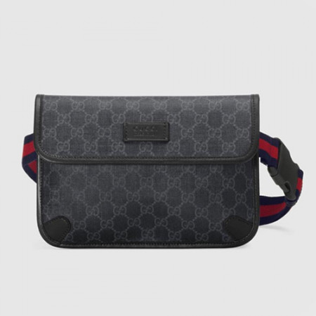 구찌 GG수프림 크로스&숄더 벨트백
