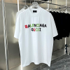 발렌시*가 BALENCIAGA x GUCCI 로고 티셔츠