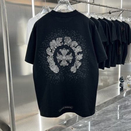 크롬*츠 Chrome hearts 번아웃 티셔츠