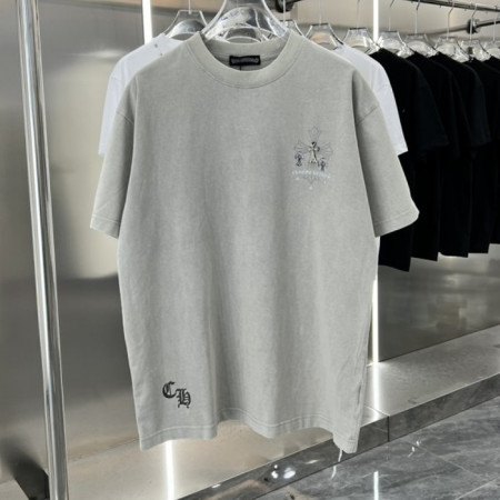 Chrome hearts 심플 워싱라인 티셔츠