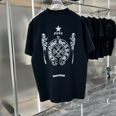 크롬*츠 Chrome hearts 스타 반팔 티셔츠