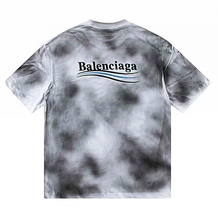 BALENCIAGA 타이다이 워싱 반팔티셔츠