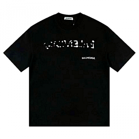발렌시*가 BALENCIAGA 핸드 드로우 티셔츠