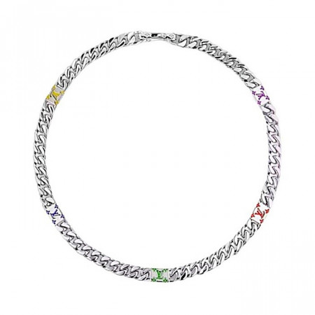 루이*통 LOUIS VUITTON LV 모자이크 목걸이