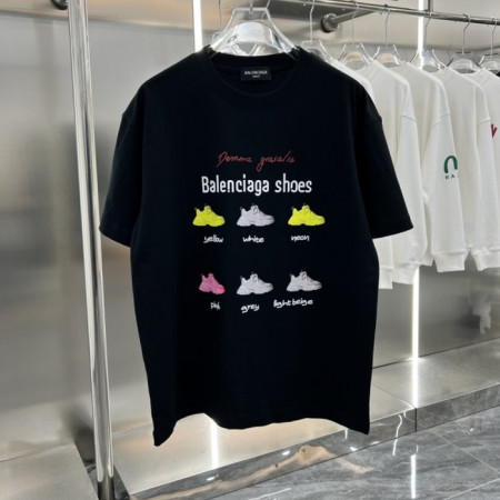 BALENCIA*A   블랙 퀄리티 반팔 74