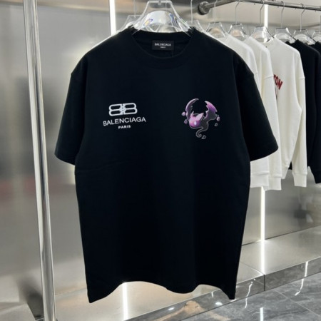 BALENCIA*A   블랙 퀄리티 반팔 56