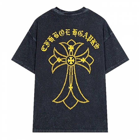 크롬*츠 Chrome hearts 게더크로스 티셔츠