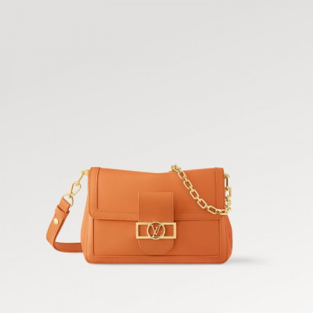 LOUIS VUITTON LV 도핀 소프트 MM - 오렌지